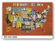 Fifty States, One Union by Aaron Foster 24"x36" Art Print Poster