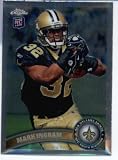 2011 Topps Chrome Football Card #TC50 Mark Ingram RC - New Orleans Saints (RC - Rookie Card) NFL Trading Card in Protective Screwdown Case!