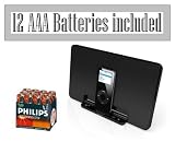 Altec Lansing inMotion iM500 Speaker System for iPod nano (Black) with 12 AAA Batteries