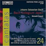 Bach: Cantatas, Vol 24 (BWV 8, 33, 113) /Bach Collegium Japan * Suzuki