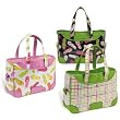 Beach Day Large Beach Tote (Black Flip flop)