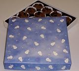 Scott's Cakes 1 lb. Milk Chocolate Raisin Cluster in a Snowman Box