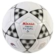 Mikasa FSC62 America Futsal Soccer Ball (Black/White, Size 4)