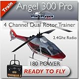 Angel 300 Pro Deluxe Helicopter 2.4Ghz w/ High Quality Carbon Fiber Blades BRAND NEW