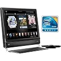 HP TouchSmart IQ526 Desktop PC (2.2 GHz Intel Core 2 Duo T6600 Processor, 4 GB RAM, 640 GB Hard Drive, DVD Drive, Vista Premium)
