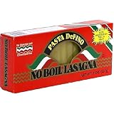 Defino Pasta No Boil Lasagna, 8-Ounce Boxes (Pack of 12)