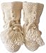 Handmade Organic Toddler Sleeping Booties - Natural Cotton [Apparel]