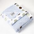 Chenille Satin Dot Blanket - All Colors