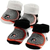 Philadelphia Flyers Newborn 2-Pack Bootie Socks