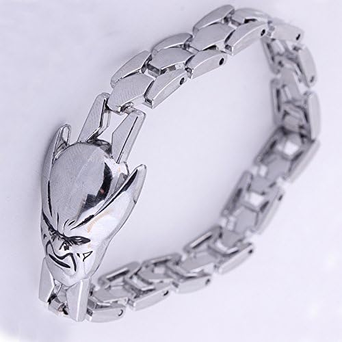 Unisex Alloy Punk Bracelet Cartoon Design Wristband 20CM (Thor)