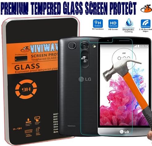 Viviwawa 2.5d Round Edge 0.3mm Ultra-thin Tempered Glass (LG G3 Beat/LG G3 mini)
