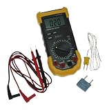 Multimeter With Temperature, Capacitance, Frequency, & Data Hold