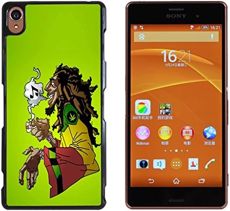 Marijuana Kush Weed Hard Plastic and Aluminum Back Case For Sony Xperia Z3