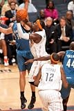 Minnesota Timberwolves v Charlotte Bobcats: Gerald Wallace Photographic Poster Print by Kent Smith, 28x42
