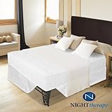 Night Therapy 8" Tight Top Spring Mattress & Bed Frame Set - Full FREE SHIP ....