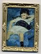 Dollhouse Artwork Framed Picture of a Famous Painting