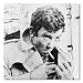 Albert Finney B&W Box Canvas Print Gallery Wrapped (Gumshoe)