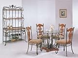 Dining Table With 4 Chairs By Acme Furniture