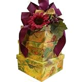 Art of Appreciation Gift Baskets   Fruitful Harvest Snacks Tower