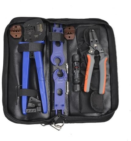 Derry@ Solar Pv Tools Kits for Mc3+mc4+tyco Solar Connectors with Crimping+stripping+cutting Function