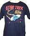 Star Trek Space The Final Frontier Men's Blue Vintage T-shirt