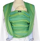 Didymos 453004 Babytragetuch, Modell Wellen lind, Gr&ouml;&szlig;e 4