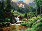 High Country Hideout - 500pc Jigsaw Puzzle by Sunsout