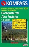 Hochpustertal - Alta Pusteria 1 : 25 000: Wander- und Radkarte. GPS-geeignet - 