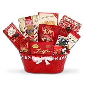 Amazon.com : holiday greetings christmas themed snack gift basket : grocery & gourmet food Amazon.com : Holiday Greetings Christmas Themed Snack Gift Basket : Grocery & Gourmet Food