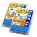 Removable Round Labels  Light Blue (2-pk.)