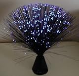 Black Fiber Optic Blue Party Light/ Night Lamp