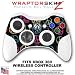 Kearas Peace Signs on Black Skin by WraptorSkinz TM fits XBOX 360 Wireless Controller (CONTROLLER NOT INCLUDED)