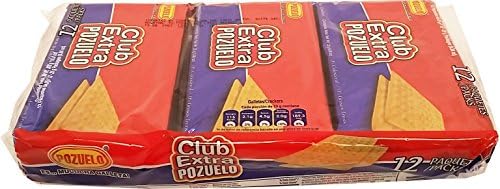 Pozuelo Club Extra BAG Cookies 10.6 oz - Galletas (Pack of 24)