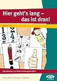 Produkt-Bild: Hier geht's lang - das ist dran! Klasse 7-10: Signalkarten zur Unterrichtsorganisation