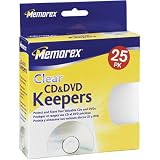 Memorex 3202-1973 CD/DVD Clear Keepers