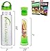 iPerfect Lifestyle Infuser Water Bottle - Made with Commercial Grade Tritan - Recipe Ebook INCLUDED