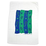 Blue/Green Stripes Tennis Towel