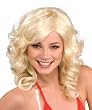 Disco Fox Blonde Wig - Adult Std.