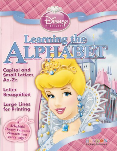 Disney Princess Learning The Alphabet Workbook