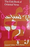 The Elek book of Oriental verse