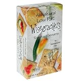 Partners Wisecrackers Low Fat Crackers, Toasted Sesame, 4-Ounce Boxes (Pack of 6)