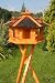 sechseckiges Vogelhaus mit Ständer, Bitumschindeln