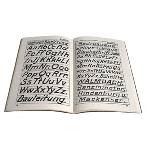 Handgeschriebene Schriften: Schriftenvorlagen für einfach und leichtauszuführende Beschriftungen