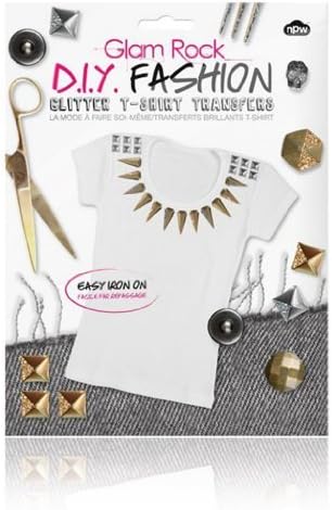 DIY Fashion - Glitter T-shirt Transfers Glam Rock by Worldwide Brands