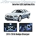 XtremeVision Dodge Charger 2011-2016 (16 Pieces) Cool White Premium Interior LED Kit Package+Installation