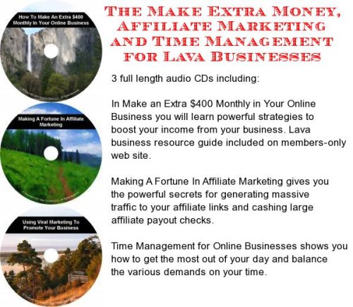 The Make Extra Money, Affiliate Marketing, Time Management for Lava Businesses