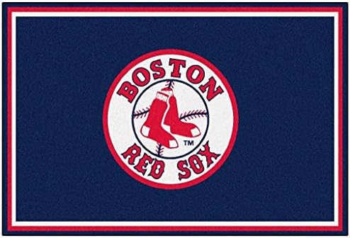 Boston Red Sox 1 Baseball Custom Personalized Washable Area Rug and Door Mat (16x24inch) for Decorative Indoor Outdoor