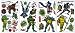 All Products : RoomMates RMK1393SCS Teenage Mutant Ninja Turtle Peel & Stick Applique