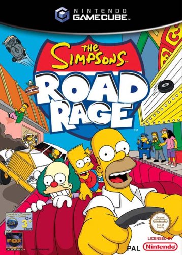 Childrens Toyshop  Video Games : Simpsons Road Rage (GameCube)