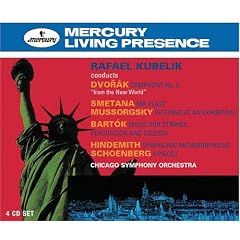 Rafael Kubelik conducts Dvork, Smetana, Mussorgsky, Bartk, Hindemith, Schoenberg